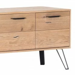 Red Living TV-Lowboard Relva - Eiche teilmassiv / Metall - Eiche / Schwarz 5 Red Living TV-Lowboard Relva - Eiche teilmassiv / Metall - Eiche / Schwarz -Wohnzimmermöbel boutique en ligne 1000182208 190830 11040000034 DETAILS P000000001000182208