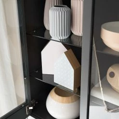 Mørteens Wohnwand Lindholm II (4-teilig) - Eiche teilmassiv - Grau -Wohnzimmermöbel boutique en ligne 1000182335 200110 17352000037 DETAILS P000000001000182335