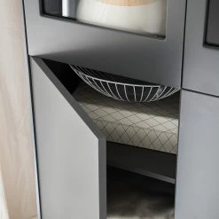 Mørteens Wohnwand Lindholm II (4-teilig) - Eiche teilmassiv - Grau -Wohnzimmermöbel boutique en ligne 1000182335 200110 17352100041 DETAILS P000000001000182335