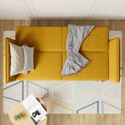 Mørteens Schlafsofa Asbro I - Webstoff - Gelb -Wohnzimmermöbel boutique en ligne 1000182530 191212 13383200039 MOOD DETAILS P000000001000182530 mood