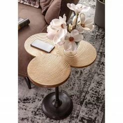 Ars manufacti Beistelltisch Nikko IV - Aluminium - Messing Antik / Kupfer Antik -Wohnzimmermöbel boutique en ligne 1000182826 220729 021 MOOD DETAILS P000000001000182826 mood