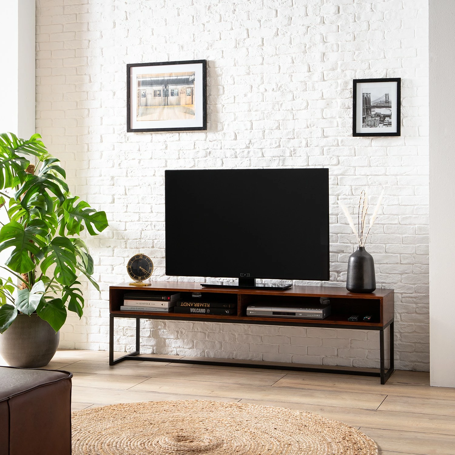 Ars manufacti TV-Lowboard Woodson VI - Akazie massiv - Akazie Braun 5 Ars manufacti TV-Lowboard Woodson VI - Akazie massiv - Akazie Braun – Bild 5