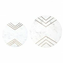 Jack & Alice Beistelltisch Marbollo IV (2-teilig) - Marmor / Metall - Weiß / Schwarz -Wohnzimmermöbel boutique en ligne 1000182842 190731 14365700093 DETAILS P000000001000182842