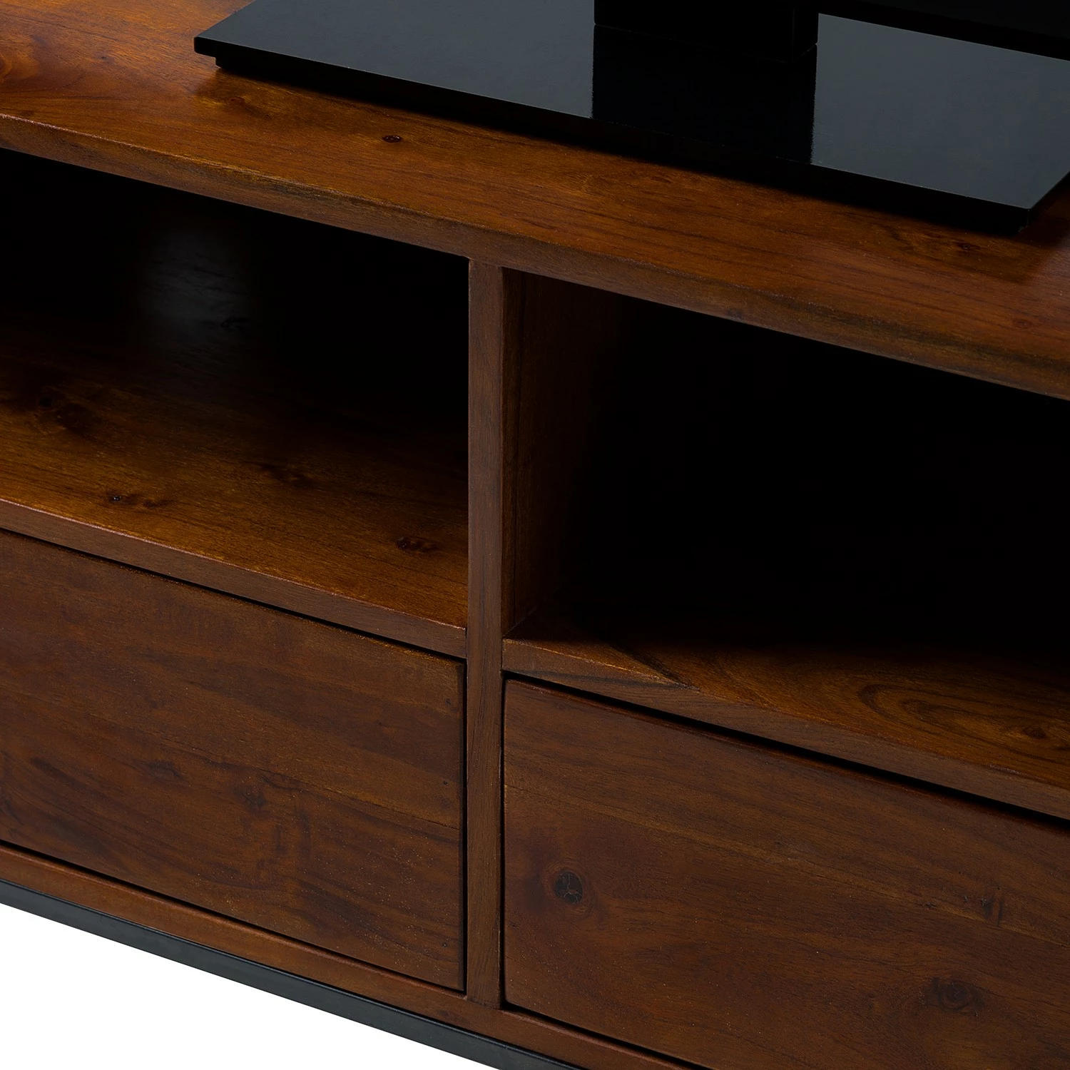 Ars manufacti TV-Lowboard Woodson V - Akazie massiv - Akazie Braun 12 Ars manufacti TV-Lowboard Woodson V - Akazie massiv - Akazie Braun – Bild 12