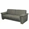 Modoform Sofa Picabu (3-Sitzer) - Antiklederlook - Dunkelgrau