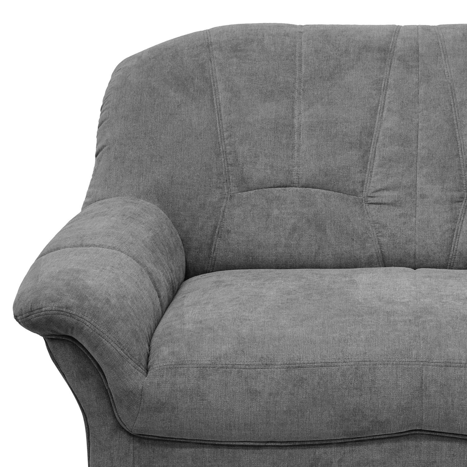 Modoform Sofa Wells (2-Sitzer) - Flachgewebe - Grau 7 Modoform Sofa Wells (2-Sitzer) - Flachgewebe - Grau – Bild 7