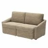 Modoform Schlafsofa Rifton III - Strukturstoff - Hellbraun