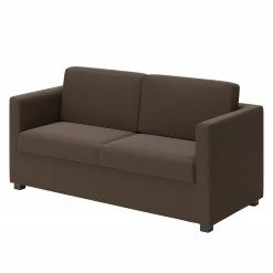 Loftscape Sofa Deven I (2-Sitzer) - Echtleder - Dunkelbraun