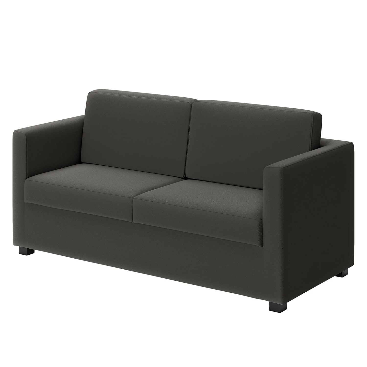 Loftscape Sofa Deven IV (2-Sitzer) - Pigmentiertes Leder - Anthrazit 1 Loftscape Sofa Deven IV (2-Sitzer) - Pigmentiertes Leder - Anthrazit