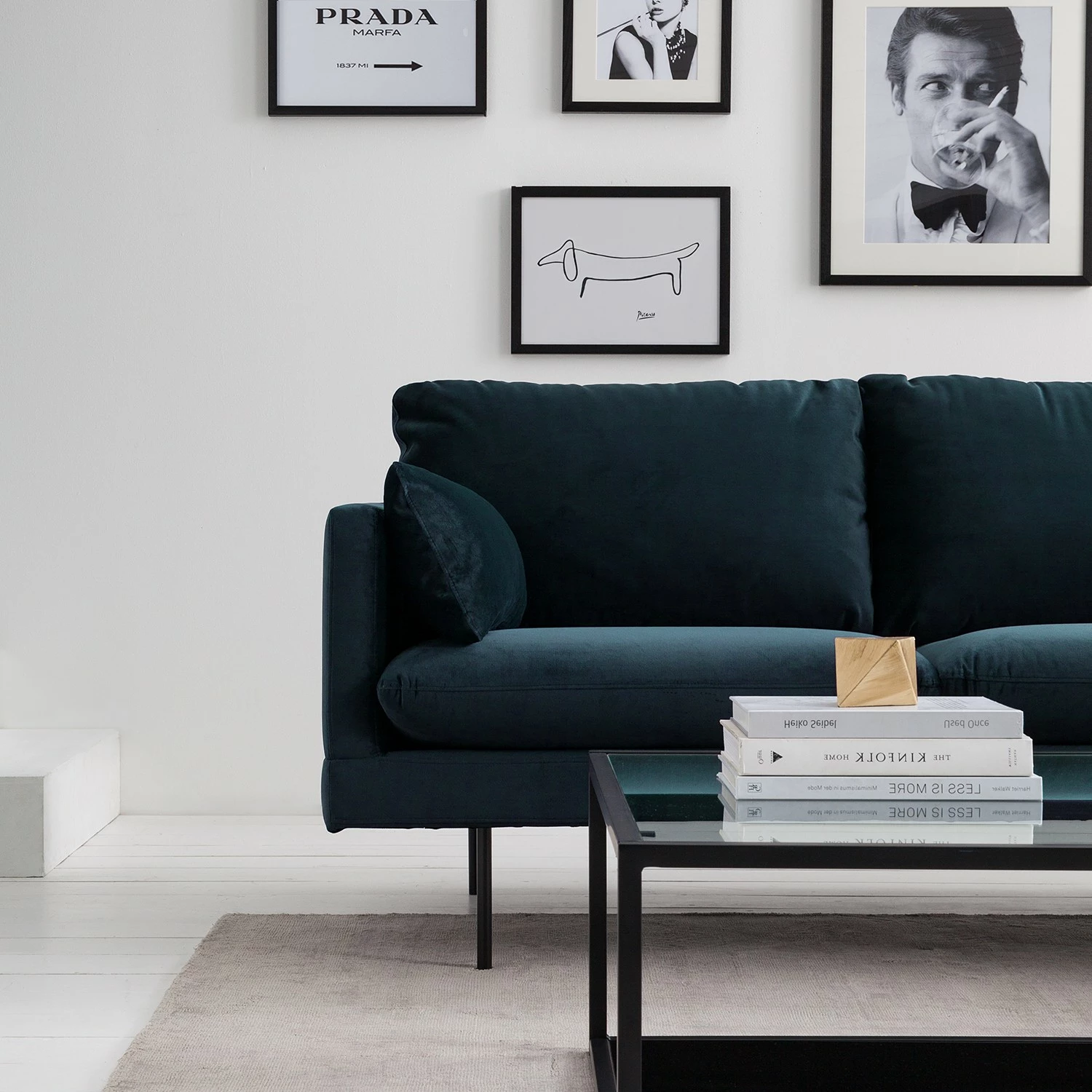 Jack & Alice Ecksofa Ellens III - Samt - Longchair davorstehend rechts 9 Jack & Alice Ecksofa Ellens III - Samt - Longchair davorstehend rechts – Bild 9