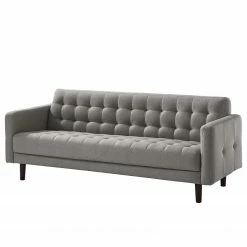 Mørteens Sofa Sindi II (3-Sitzer) - Webstoff - Hellgrau