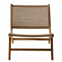 Ars manufacti Loungesessel Sulina - Papiergeflecht/ Teakholz massiv - Natur / Teak -Wohnzimmermöbel boutique en ligne 1000183938 200417 13483200004 DETAILS P000000001000183938