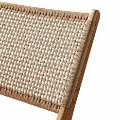 Ars manufacti Loungesessel Sulina - Papiergeflecht/ Teakholz massiv - Natur / Teak -Wohnzimmermöbel boutique en ligne 1000183938 200417 13485100008 DETAILS P000000001000183938