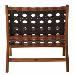 Ars manufacti Loungesessel Copan - Echtleder / Teakholz massiv - Cognacbraun / Teak -Wohnzimmermöbel boutique en ligne 1000183944 200204 15373200004 DETAILS P000000001000183944