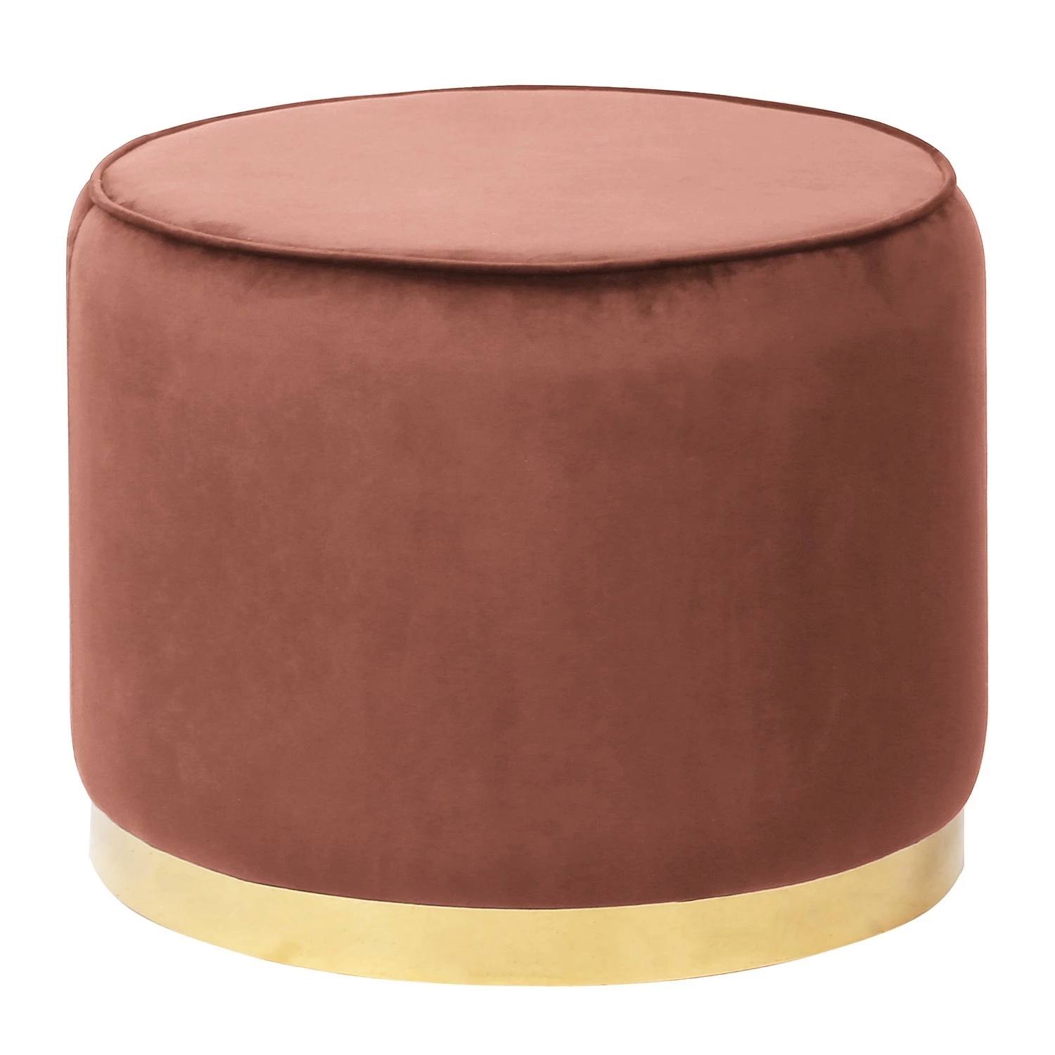 Jack & Alice Polsterhocker Velia - Samt - Mauve 1 Jack & Alice Polsterhocker Velia - Samt - Mauve