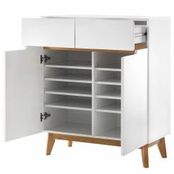 Mørteens Kommode Tenabo - Eiche teilmassiv - Weiß / Eiche -Wohnzimmermöbel boutique en ligne 1000184270 200121 13084100023 DETAILS P000000001000184270