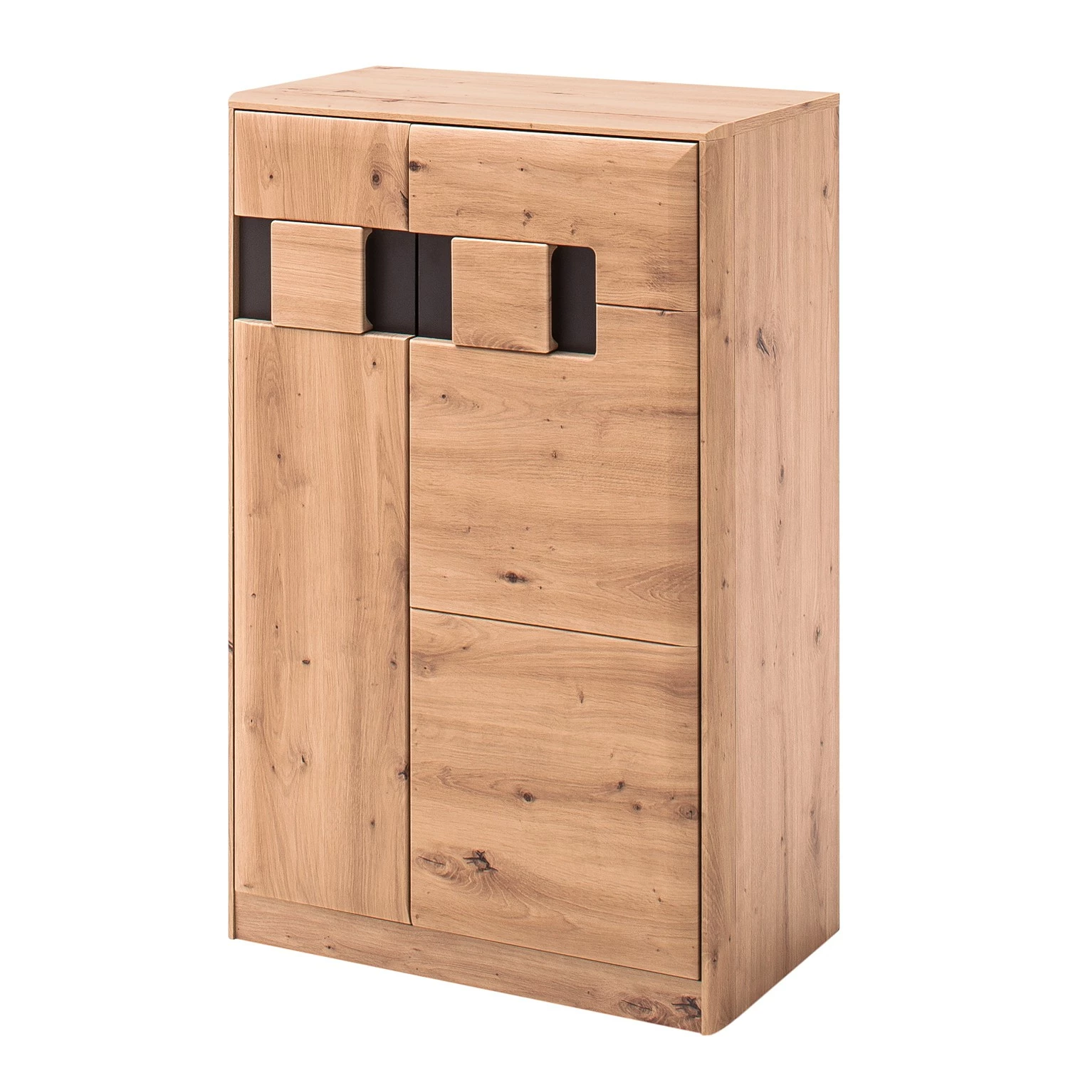 Loftscape Schuhkommode Ainsa - Balkeneiche Dekor / Grau 1 Loftscape Schuhkommode Ainsa - Balkeneiche Dekor / Grau