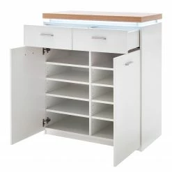 Loftscape Kommode Mundai II - Inkl. Beleuchtung - Weiß / Eiche Wotan Dekor 5 Loftscape Kommode Mundai II - Inkl. Beleuchtung - Weiß / Eiche Wotan Dekor -Wohnzimmermöbel boutique en ligne 1000184641 190827 14261500083 DETAILS P000000001000184641