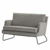 Norrwood Sofa Kopu I (2-Sitzer) - Microfaser Sela: Grau