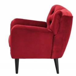 Norrwood Sessel Lowen I - Samt Ravi: Rot -Wohnzimmermöbel boutique en ligne 1000185036 190903 16060401696 DETAILS P000000001000185036