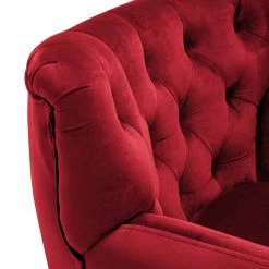 Norrwood Sessel Lowen I - Samt Ravi: Rot -Wohnzimmermöbel boutique en ligne 1000185036 190903 16060401698 DETAILS P000000001000185036