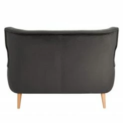 Norrwood Sofa Boyka I (2-Sitzer) - Samt Ravi: Grau -Wohnzimmermöbel boutique en ligne 1000185180 190903 16075803210 DETAILS P000000001000185180