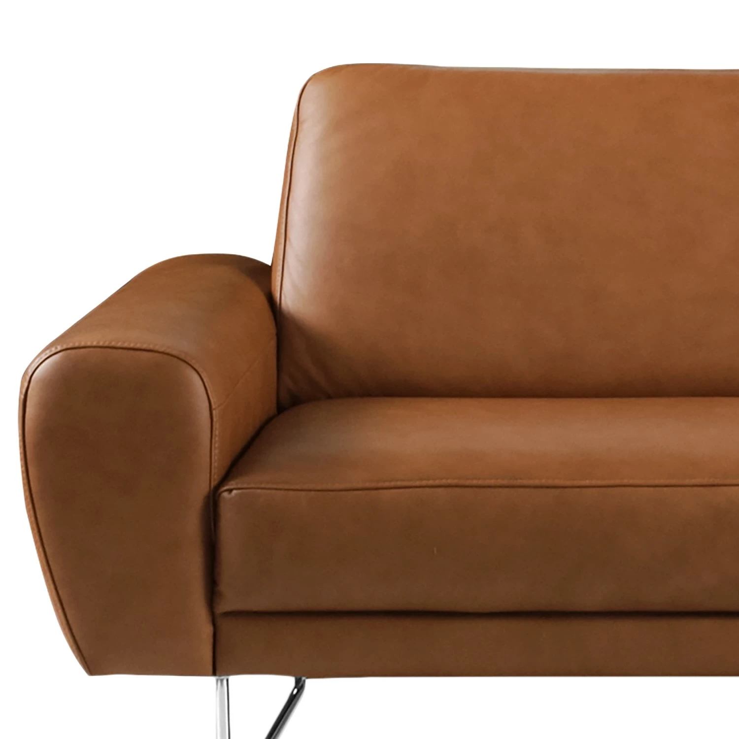 Loftscape Sofa Kerman (2-Sitzer) - Echtleder - Cognac 8 Loftscape Sofa Kerman (2-Sitzer) - Echtleder - Cognac – Bild 8