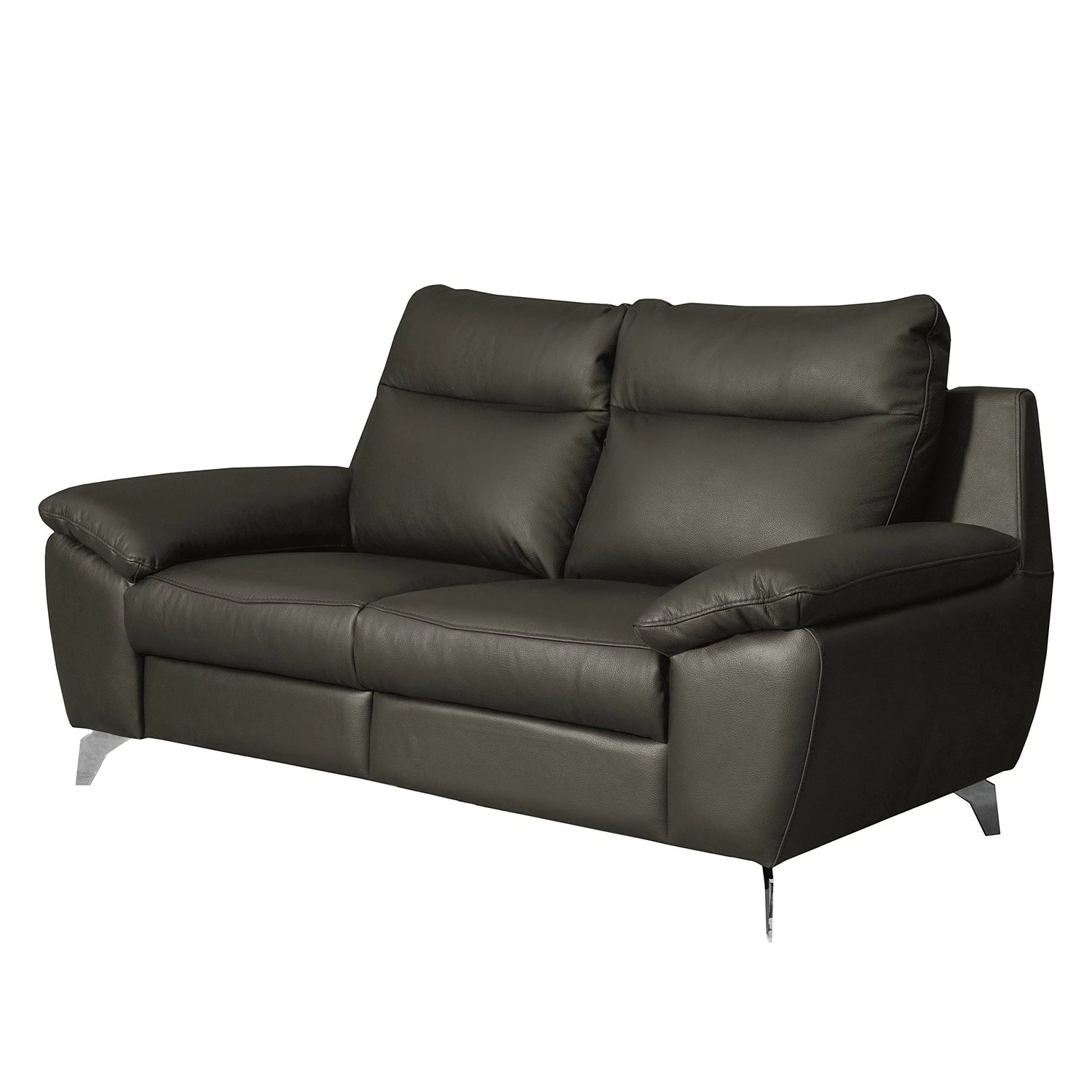 Modoform Sofa Kimball (2 -Sitzer) - Echtleder - Dunkelgrau - Keine Funktion 1 Modoform Sofa Kimball (2 -Sitzer) - Echtleder - Dunkelgrau - Keine Funktion