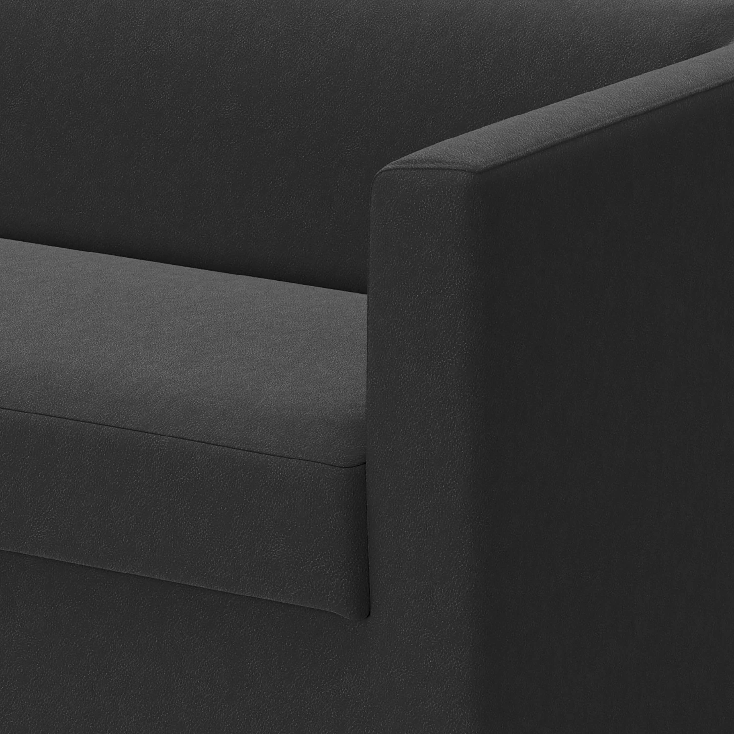 Loftscape Sofa Wilno I (2-Sitzer) - Echtleder - Schwarz 9 Loftscape Sofa Wilno I (2-Sitzer) - Echtleder - Schwarz – Bild 9