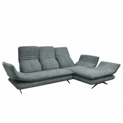 Loftscape Ecksofa Whaltey II - Webstoff - Mintgrau - Longchair davorstehend rechts -Wohnzimmermöbel boutique en ligne 1000186813 191001 12494501454 DETAILS P000000001000186813