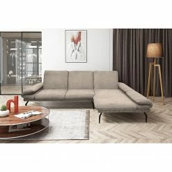 Loftscape Ecksofa Morell I - Microfaser - Kaschmir - Longchair davorstehend rechts -Wohnzimmermöbel boutique en ligne 1000186845 191001 12495101509 MOOD DETAILS P000000001000186845 mood