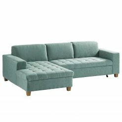 Ars Natura Ecksofa Roblin III - Webstoff - Mintgrau - Longchair davorstehend links - Schlaffunktion -Wohnzimmermöbel boutique en ligne 1000186875 210323 15282302404 DETAILS P000000001000186875