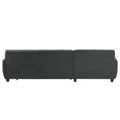 Loftscape Ecksofa Lefroy II - Webstoff - Dunkelgrau - Longchair davorstehend links - Schlaffunktion -Wohnzimmermöbel boutique en ligne 1000186909 210323 15292902603 DETAILS P000000001000186909