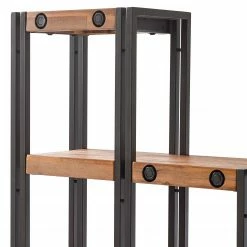 Ars manufacti Stufenregal Manchester - Akazie massiv / Metall - Akazie / Anthrazit -Wohnzimmermöbel boutique en ligne 1000187007 200212 11301100005 DETAILS P000000001000187007