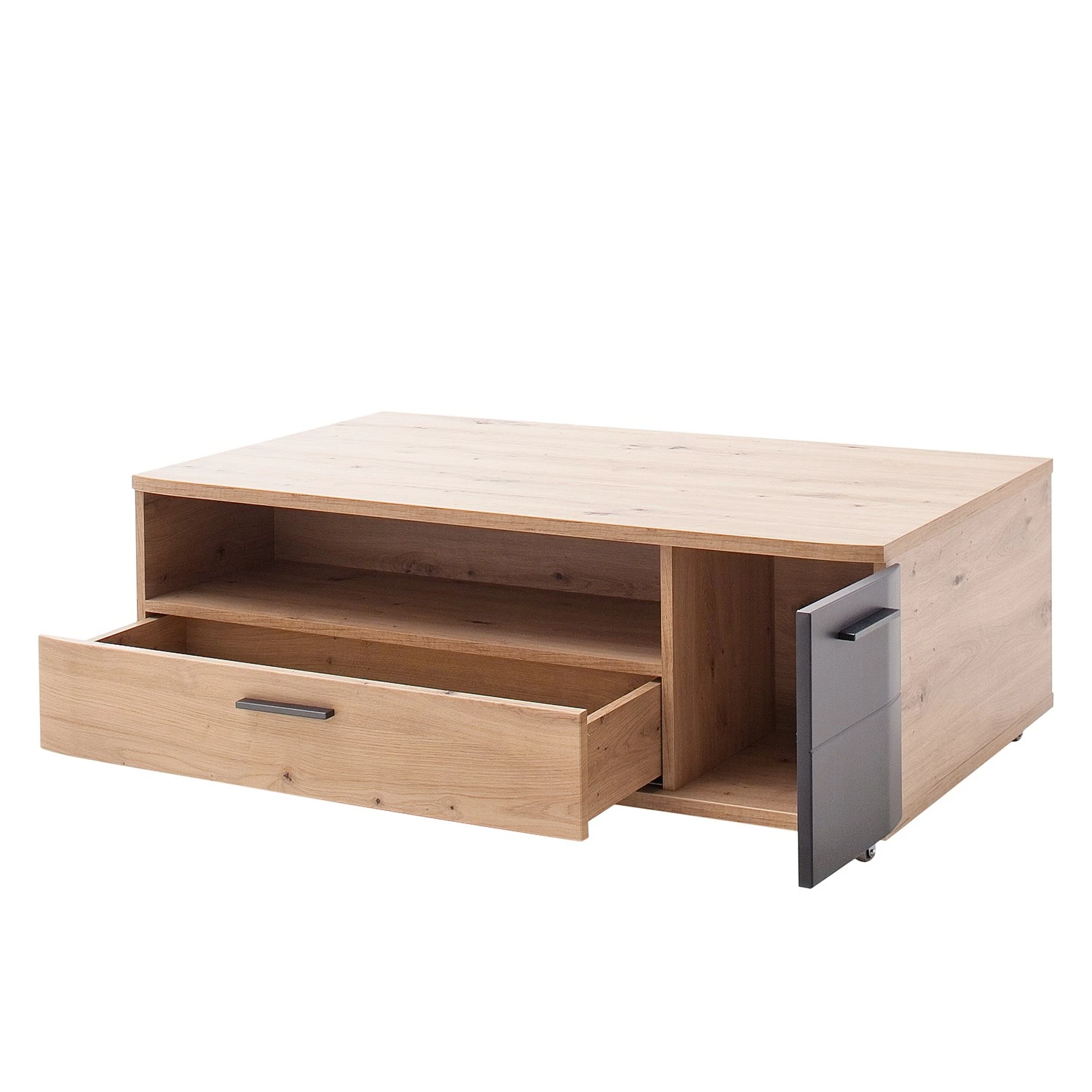 Naturoo Couchtisch Callington - Balkeneiche Dekor / Anthrazit 4 Naturoo Couchtisch Callington - Balkeneiche Dekor / Anthrazit – Bild 4