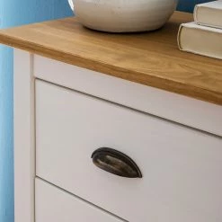 Maison Belfort Kommode Rivery I - Kiefer massiv - Weiß -Wohnzimmermöbel boutique en ligne 1000187580 200312 14522800031 DETAILS P000000001000187580