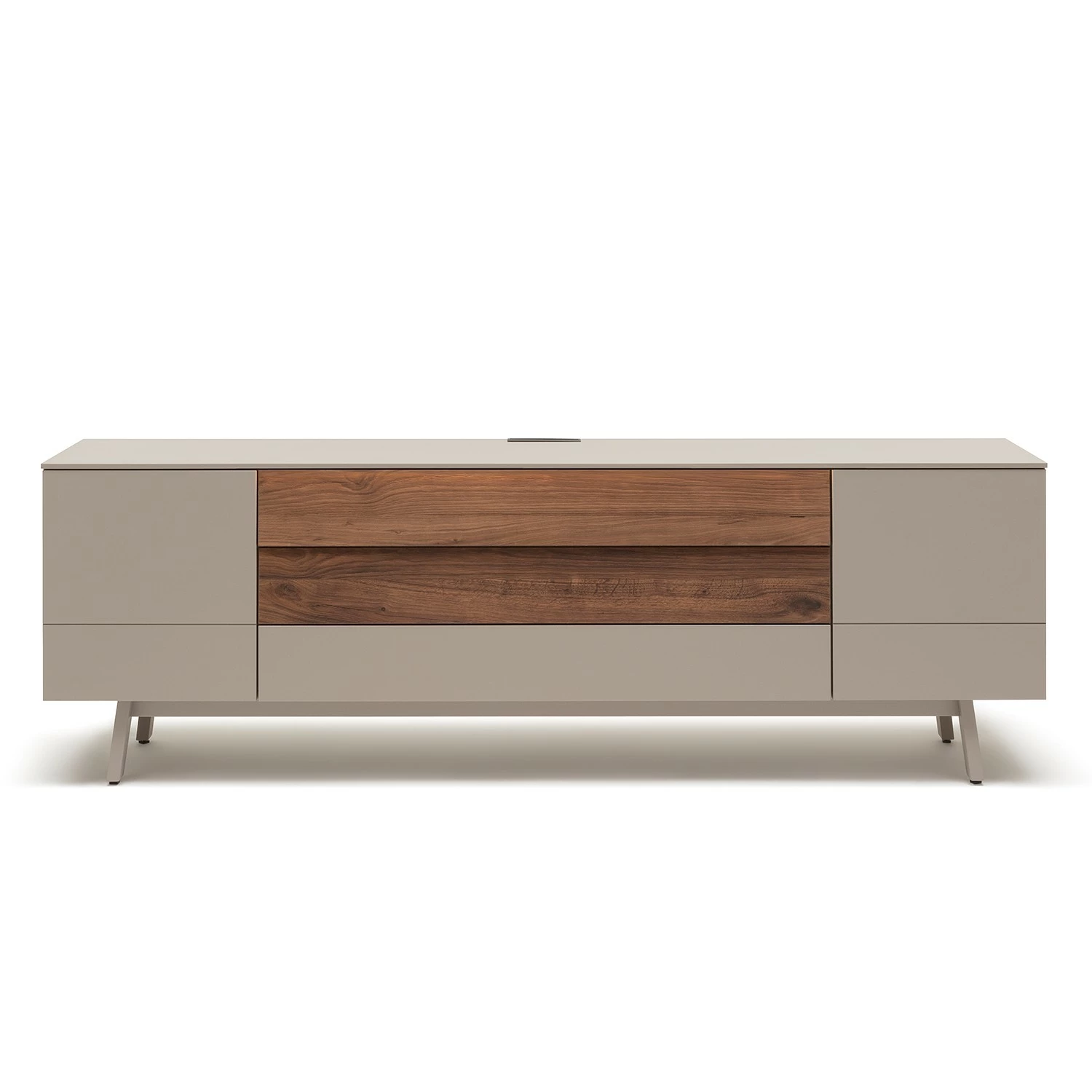 GWINNER TV-Lowboard Misano - Saharagrau / Balkeneiche - Ohne Beleuchtung 3 GWINNER TV-Lowboard Misano - Saharagrau / Balkeneiche - Ohne Beleuchtung – Bild 3