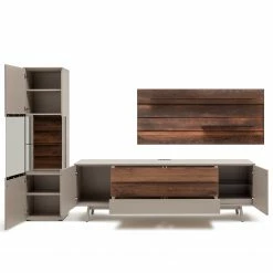 GWINNER Wohnkombination Misano II (3-teilig) - Saharagrau / Balkeneiche - Ohne Beleuchtung 6 GWINNER Wohnkombination Misano II (3-teilig) - Saharagrau / Balkeneiche - Ohne Beleuchtung -Wohnzimmermöbel boutique en ligne 1000188662 190926 16594200075 DETAILS P000000001000188662