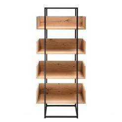 GWINNER Regal Style I - Echtholzfurnier / Metall - Eiche / Anthrazit 13 GWINNER Regal Style I - Echtholzfurnier / Metall - Eiche / Anthrazit -Wohnzimmermöbel boutique en ligne 1000188718 190926 06083900012 DETAILS P000000001000188718