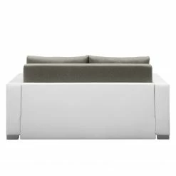 Fredriks Schlafsofa Latina XXI - Kunstleder / Flachgewebe - Weiß / Grau - Breite: 150 cm -Wohnzimmermöbel boutique en ligne 1000188969 191203 11543700428 DETAILS P000000001000188969