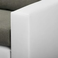 Fredriks Schlafsofa Latina XXI - Kunstleder / Flachgewebe - Weiß / Grau - Breite: 150 cm -Wohnzimmermöbel boutique en ligne 1000188969 191203 11543700431 DETAILS P000000001000188969