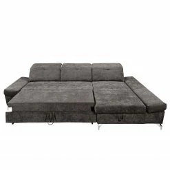 Fredriks Ecksofa Easton - Microfaser - Microfaser Ranu: Steingrau - Longchair davorstehend rechts -Wohnzimmermöbel boutique en ligne 1000189348 191031 16390200659 DETAILS P000000001000189348