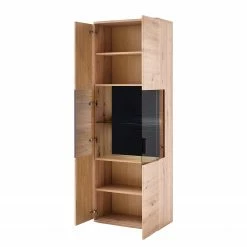 Naturoo Wohnwand Callington II (3-teilig) - Balkeneiche Dekor / Anthrazit -Wohnzimmermöbel boutique en ligne 1000189552 190925 06354600024 DETAILS P000000001000189552