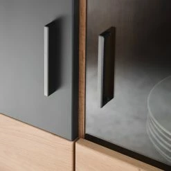 Naturoo Wohnwand Callington II (3-teilig) - Balkeneiche Dekor / Anthrazit -Wohnzimmermöbel boutique en ligne 1000189552 190925 06354600025 DETAILS P000000001000189552