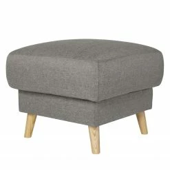 Mørteens Polsterhocker Sola - Webstoff - Grau