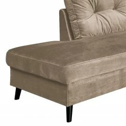 Mørteens Wohnlandschaft Sola II - Samt - Beige - Longchair davorstehend rechts / Ottomane links - Schlaffunktion - Bettkasten -Wohnzimmermöbel boutique en ligne 1000189767 191025 11325200394 DETAILS P000000001000189767