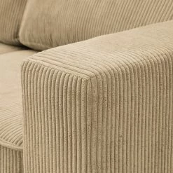 Ars Natura Ecksofa Jacuma - Cord - Beige - Ottomane davorstehend links -Wohnzimmermöbel boutique en ligne 1000191648 191121 19045701443 DETAILS P000000001000191648