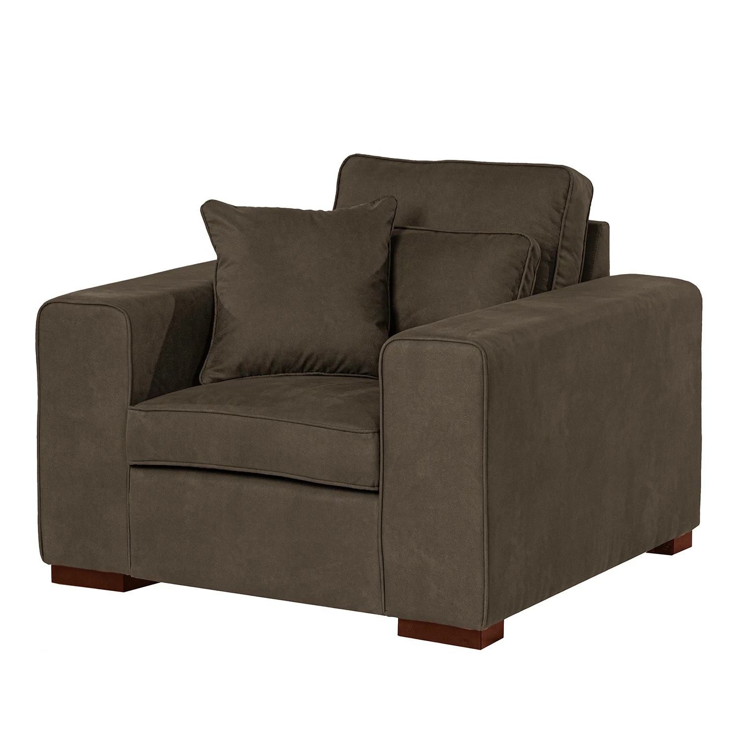 Ridgevalley XXL Sessel Randan I - Webstoff - Microfaser Bice: Bisonbraun 1 Ridgevalley XXL Sessel Randan I - Webstoff - Microfaser Bice: Bisonbraun