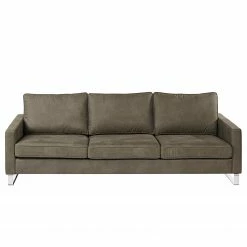 Loftscape Sofa Radon I (3-Sitzer) - Samt - Microfaser Bice: Dunkelbraun -Wohnzimmermöbel boutique en ligne 1000192158 191128 11101600220 DETAILS P000000001000192158