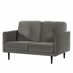 Norrwood Sofa Pigna (2-Sitzer) - Webstoff - Samt Ravi: Taupe